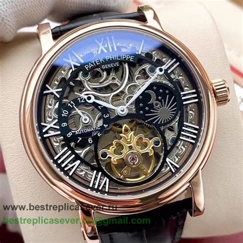 replica patek philippe full skeleton chrono|More.